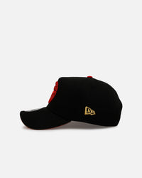 New Era Toronto Raptors 'Longevity' 9FORTY A-Frame Snapback Black/Red