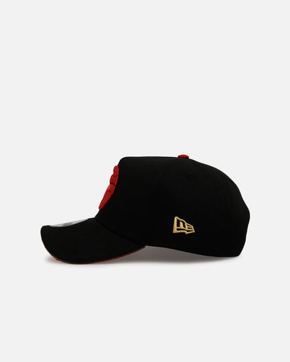 New Era Toronto Raptors 'Longevity' 9FORTY A-Frame Snapback Black/Red