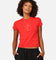 Puma X Scuderia Ferrari Women's Ferrari Style Baby Doll T-Shirt Rosso Corsa
