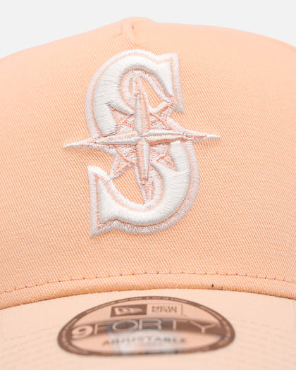 New Era Seattle Mariners 'Peaches' 9FORTY A-Frame Snapback Peach