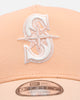 New Era Seattle Mariners 'Peaches' 9FORTY A-Frame Snapback Peach