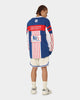 Starter Stripes Hockey Long Sleeve T-Shirt Blue/White/Red