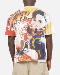 73Studio X Streetfighter Chun Li All Over Print T-Shirt Black