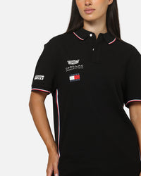 Tommy Hilfiger X Cadillac Formula 1 Team Replica Polo Shirt Black