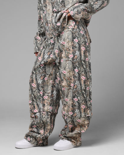 Loiter Thrasher Pants Pink Tree Camo