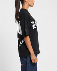 Loiter Biker Vintage T-Shirt Vintage Black