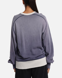 Champion 50's Saddle Crew Sweatshirt Athletic Navy