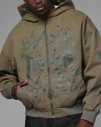 Loiter Cybercross Work Jacket Green