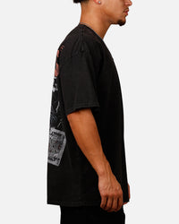 Culture Kings Reaper T-Shirt Black Acidwash