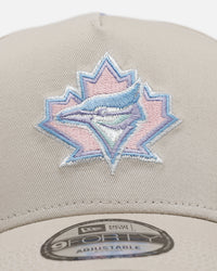 New Era Toronto Blue Jays 'Pastel 2.0' 9FORTY A-Frame Snapback Stone