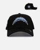 New Era Los Angeles Chargers 'Black And Sky Blue' 9FORTY A-Frame Snapback Black/Sky Blue