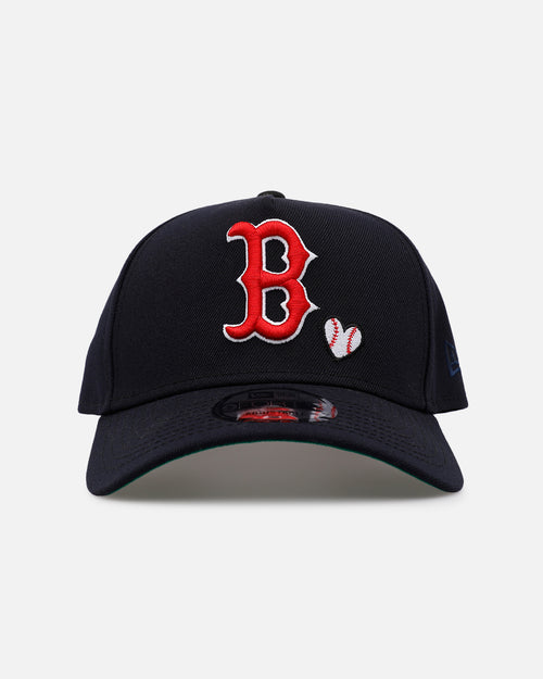 New Era Boston Red Sox 'Baseball Hearts' 9FORTY A-Frame Snapback Official Team Color