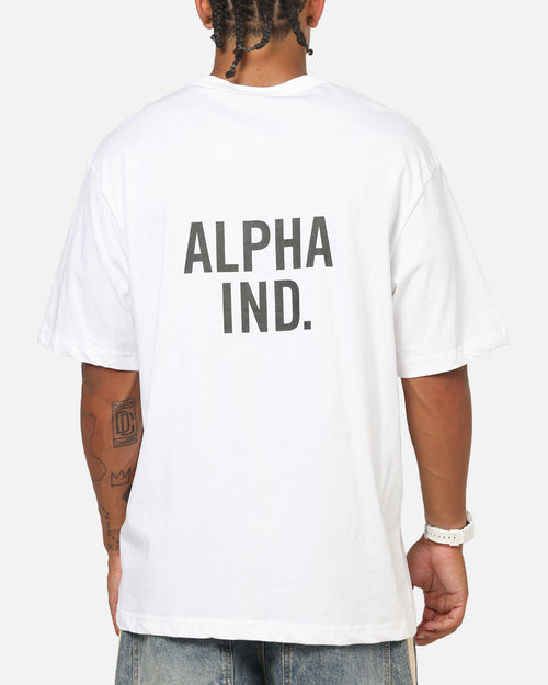 Alpha Industries Uniform Pocket A.I T-Shirt White