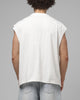 Loiter Cyber Applique Muscle T-Shirt White