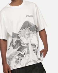73Studio x Avatar: The Last Airbender Iroh All Over Print T-Shirt Black Acidwash