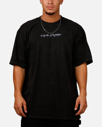 Culture Kings Snake Eyes T-Shirt Black Acidwash