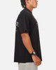 Saint Morta The Cross Boxy T-Shirt Black Acidwash