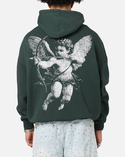 Saint Morta Redemption Boxy Hoodie Green