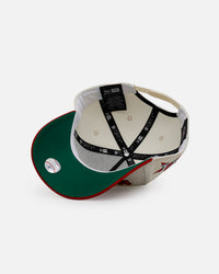 New Era Houston Astros 'Strawberry' 9FORTY A-Frame Snapback Chrome/Red