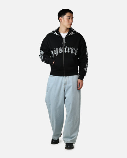 73 Studio Rey Mysterio Masked Hoodie Black Wash