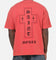Saint Morta Requiem Boxy T-Shirt Vintage Washed Red