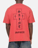 Saint Morta Requiem Boxy T-Shirt Vintage Washed Red