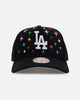 Mitchell & Ness Los Angeles Dodgers 'Rhinestone Luxury' Pro Pinch Snapback Black
