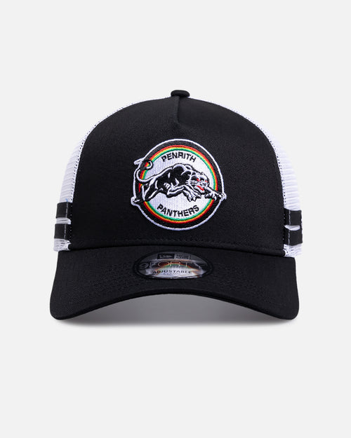 New Era Penrith Panthers 'NRL 26 Retro Trucker' 9FORTY A-Frame Snapback Original Team Colours