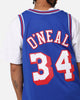 Mitchell & Ness Los Angeles Lakers Shaquille O'Neal  #34 'Flags Collection' Jersey Blue