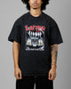 Loiter Always And Forever T-Shirt Black Acidwash