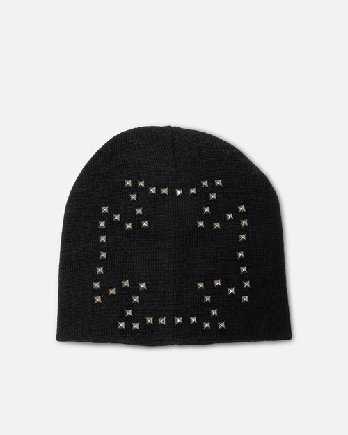 Saint Morta Marked Skully Beanie Off Black