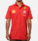 Puma X Scuderia Ferrari 2024 Team Button Up Shirt Burnt Red