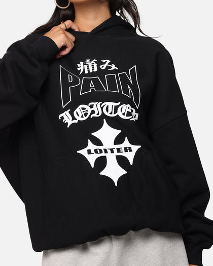 Loiter Ultimate Pain Hoodie Black