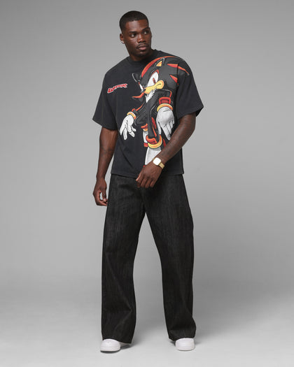 Loiter x Sonic Shadow Jeans Black