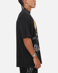 Saint Morta Divinity Forever Boxy T-Shirt Washed Black
