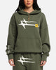 Loiter Hybrid Premium Hoodie Olive