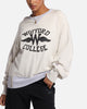 Champion 50's Saddle Crew Sweatshirt Oatmeal Heather