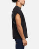 Saint Morta Vill Park Cut Off Sweater Vintage Black