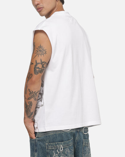 Ed Hardy Stallion Muscle T-Shirt White