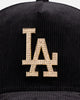 New Era Los Angeles Dodgers 'Diamontee Cord' 9FORTY A-Frame Snapback Black Cord