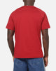 Adidas Chest Stripes 98 T-Shirt Red