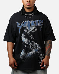 Saint Morta Year Of The Snake Boxy T-Shirt Vintage Black