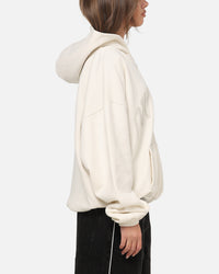 Represent Oweners Zip Through Hoodie Chalk