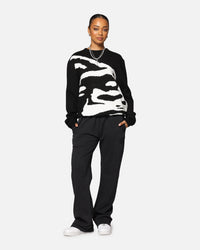 X-Large Gorilla Knit Sweater Black