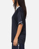 Reebok Monogram Football Polo T-Shirt Navy
