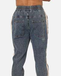 Saint Morta Sidewinder Denim Joggers Dirty Denim