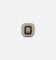 Guess Mainline 14mm Lion Pave Signet Ring Silver