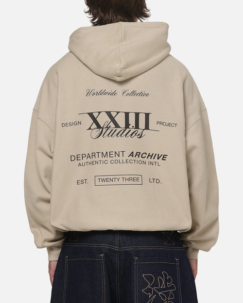 XXIII Utilities Hoodie Stone/Black