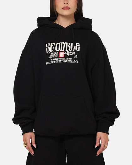 S Double Workgear Hoodie Black