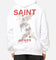 Saint Morta Heavens Boxy Hoodie White